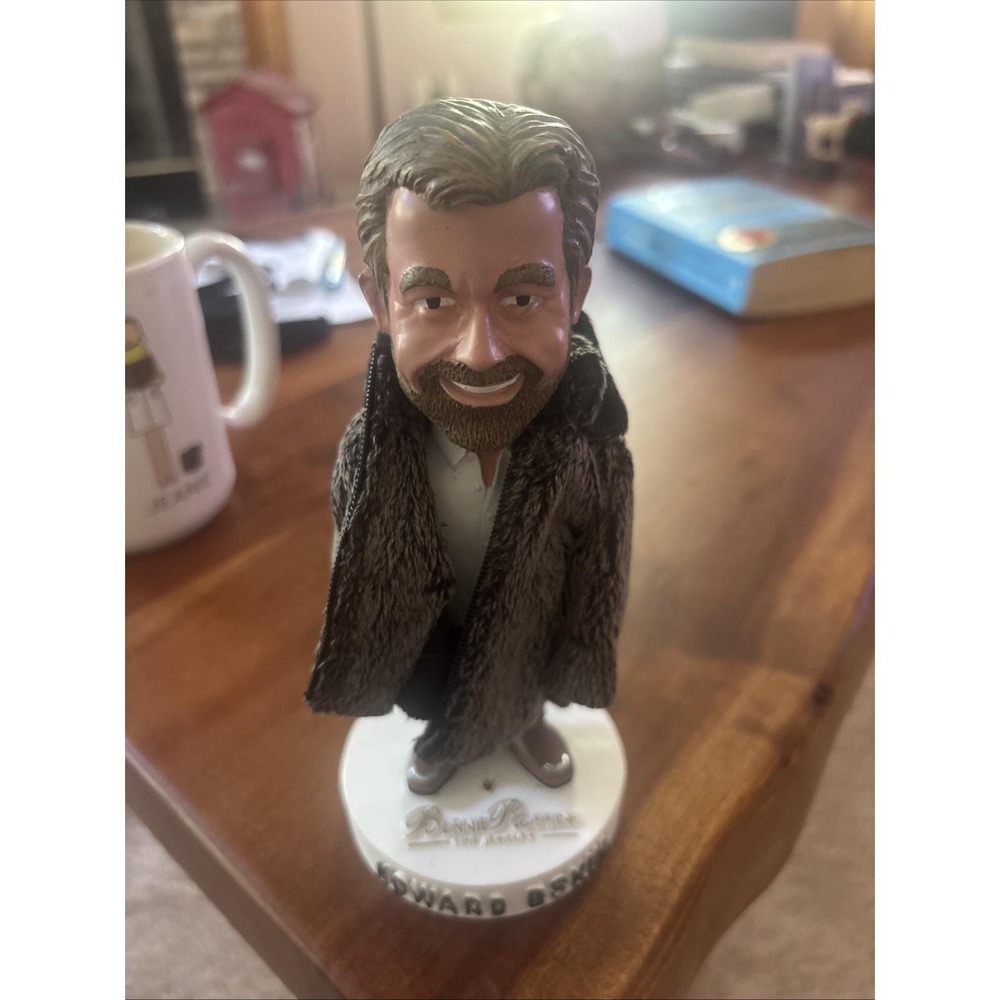 Howard Eskin Bobblehead Collectible Bobble head #620 Faux Fur 2004 King Of Bling
